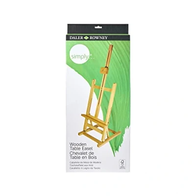 Abbildung von Daler Rowney Simply Tischstaffelei, Holz, beige