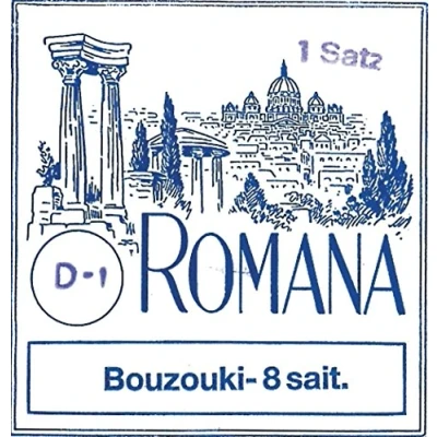 Abbildung von Romana Bouzouki Saiten Satz 8 saitig