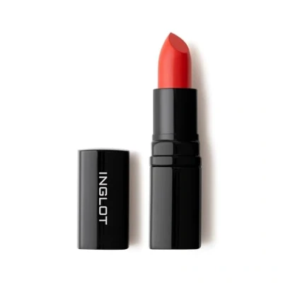 Abbildung von Inglot LipSatin Lipstick, Deckt Hervorragend ab, Macht die Lippen Geschmeidig, Gut Genährt und Regeneriert, Feuchtigkeitsspendender Lippenstift, Perfektes Make up, Vegan, 4.5 gr : 302