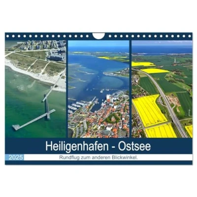 Abbildung von Heiligenhafen Ostsee (Wandkalender 2025 DIN A4 quer), CALVENDO Monatskalender
