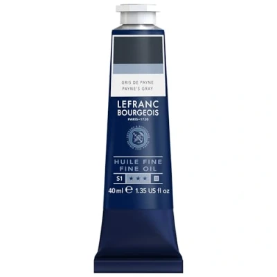 Abbildung von Lefranc Bourgeois 301797 Feine Ölfarbe in hervorragender Qualität,lichtecht mit gleichmäßige Konsistenz, 40ml Tube, ideal für Keilrahmen, Leinwand, Malkarton Umbra Natur