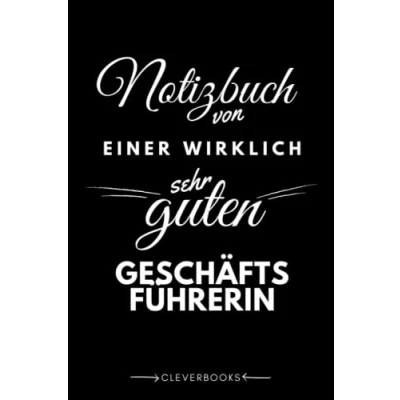 Abbildung von Notizbuch für die Geschäftsführerin: personalisierte Geschenk Idee Frauen, das Sagen haben