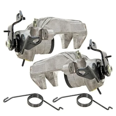 Abbildung von ATEC Germany 2x Bremssattel hinten links und rechts Bremszange mit 1 Kolben ohne Halter Kompatibel Audi A4 B5, A6 C5, Skoda Superb 1, VW Passat B5.5