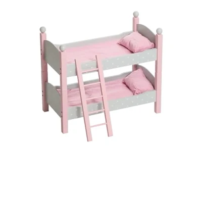 Abbildung von CHIC2000 Puppenbett Puntos Grey, auch als zwei Einzelbetten verwendbar
