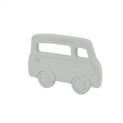 Abbildung von Little Dutch 2012282 Silikon Beißring Bus olive