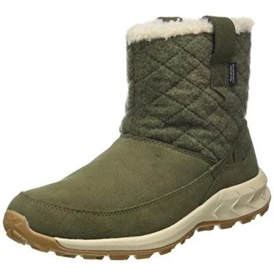 Abbildung von Jack Wolfskin Queenstown Texapore Snowboot/Winterstiefel, Damen, Größe: 38, Khaki grey Schuhe