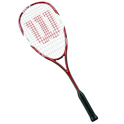 Abbildung von Wilson Squash Schläger, Damen/Herren, Fortgeschrittene, Tour 150, WRT912330, Rot/Weiß