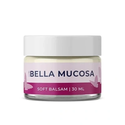 Abbildung von Bella Mucosa wohltuender Balsam bei trockener Haut und Schleimhautproblemen.