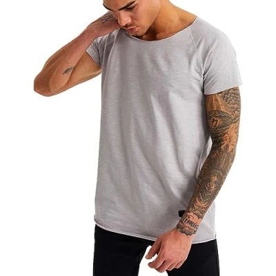 Abbildung von Leif Nelson Tshirt basic, Herren, Größe: XXL, Grau