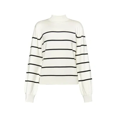 Abbildung von stormcloud Damen Strickpullover 39728507 ST01, WOLLWEISS SCHWARZ, M/L