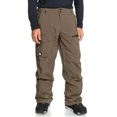 Abbildung von Quiksilver Utility Snowboardhosen, Herren, Größe: Large, Brown