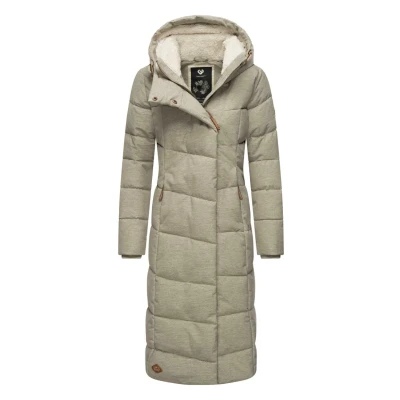 Abbildung von Ragwear Pavla LONG Wintermantel, Damen, Größe: XS, Taupe