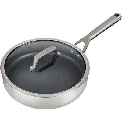 Abbildung von NINJA Bratpfanne &quot;Ninja ZEROSTICK Edelstahl (26 cm) C60126DE&quot;, Edelstahl, (1 tlg.), mit Aluminiumbeschichtung für Braten bei hohen Temperaturen