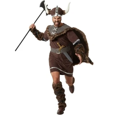 Abbildung von dressforfun Wikinger Kostüm Herrenkostüm, Mit Oberteil, Gürtel, Umhang und mehr.