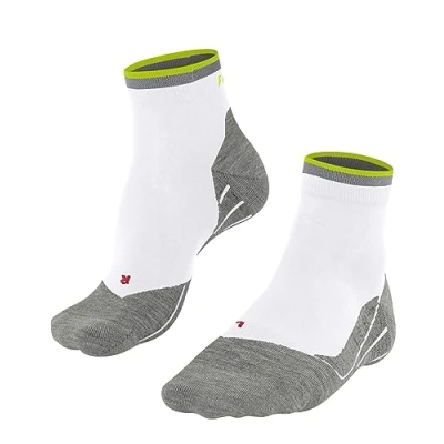 Abbildung von Falke RU4 Endurance Short Reflect Running Mediumstrong Cushioned Sportsocken white, Herren, Größe: 44 45, White