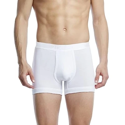 Abbildung von 2(x)ist)IST Herren Boxershorts aus Pima Baumwolle, Weiss/opulenter Garten, Large