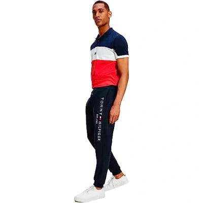 Abbildung von Tommy Hilfiger LOGO Jogginghose, Herren, Größe: XL, Blue