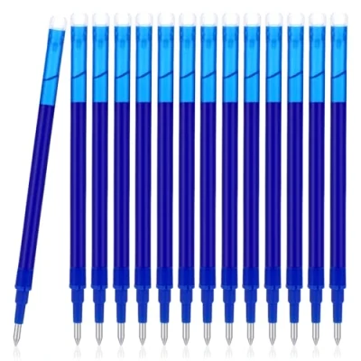Abbildung von Litimkat 14 teiliges Set Ersatzmine 0,7mm，blau Kompatibel mit PIlot Frixion，Gute Preis/Leistung Tintenroller radierbar，thermosensitive Tinte, austauschbare Mine