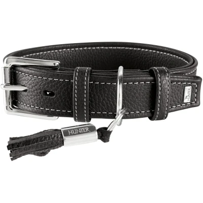 Abbildung von HUNTER Halsband Cannes S M (50), schwarz 50