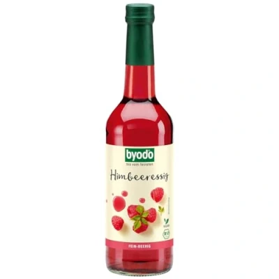 Abbildung von Himbeeressig 500ml 5% Säure Byodo, Bio Dressings &amp; Marinaden Essig, Aus Sonnengereiften Beeren, Natürliche Vergärung, Intensives Beerenaroma