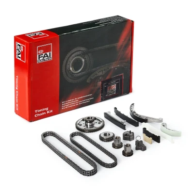 Abbildung von FAI AutoParts TCK42 Steuerkettensatz mit Dichtungen, Zahnrädern Duplex, Rollenkette NISSAN: Navara Pritsche/Fahrgestell, NP300 Pickup
