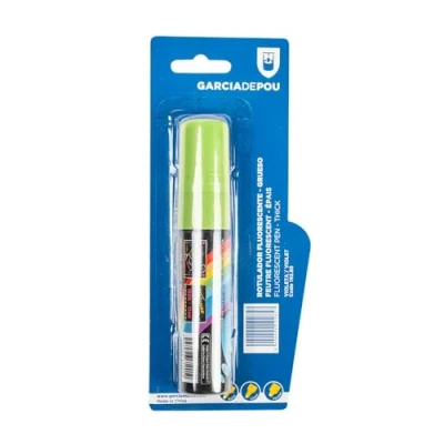 Abbildung von Garcia de Pou fluoreszierend Dicke Stift , Filz, Anis grün, 30 x cm