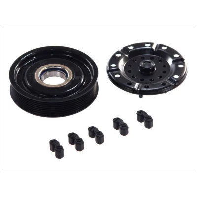 Abbildung von THERMOTEC KTT040100 Magnetkupplung DENSO 5SE12C TOYOTA: Corolla Verso, Avensis II Limousine, Kombi