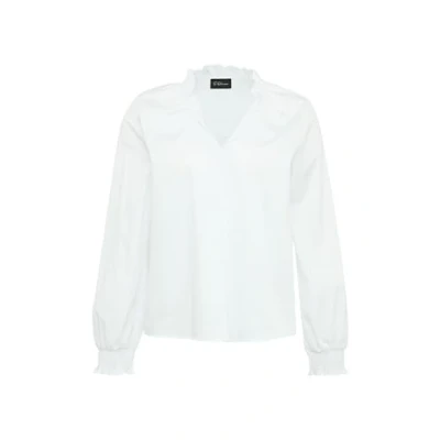 Abbildung von s.Oliver Black Label Bluse, Damen, Größe: 48, Weiß