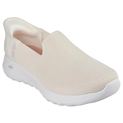 Abbildung von Skechers Damen Go Walk Joy Vela Hands Free Slip ins Sneaker, Cremeweiß, 40 EU