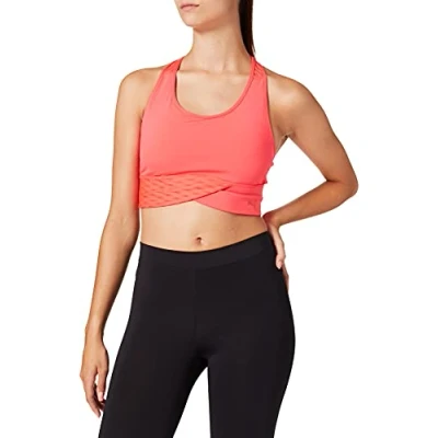 Abbildung von PUMA womens Sports Bra, Sunblaze, XS