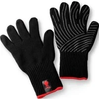 Abbildung von Grillhandschuhe 6670 mit Silikon Griffflächen, L/XL
