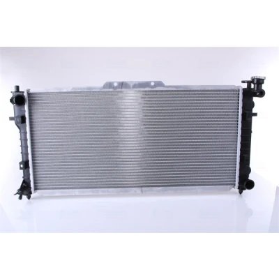 Abbildung von NISSENS 62392A Kühler, Motorkühlung Aluminium 690 339 22 Kühlrippen gelötet MAZDA: 626 V Limousine, Hatchback, IV Limousine