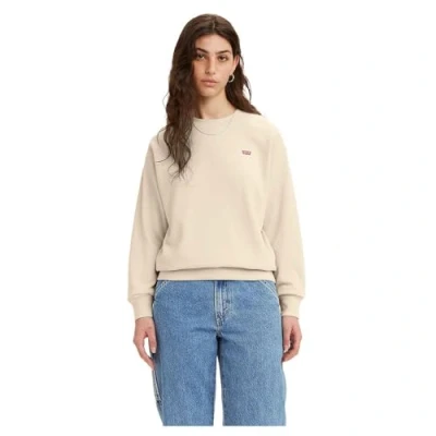 Abbildung von Levi&#039;s Standard CREW Sweatshirt, Damen, Größe: XS, Pearled ivory