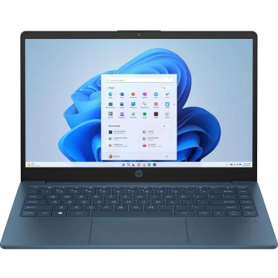 Abbildung von HP Laptop 14&quot; FHD Display Intel Core i7 1355U 16 GB DDR4 RAM 512 SSD Iris Xᵉ Grafikkarte Windows 11 Home Blau
