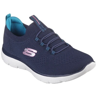 Abbildung von Skechers Slip On Sneaker &quot;SUMMITS&quot;, Freizeitschuh, Halbschuh, Slipper mit Memory Foam Ausstattung