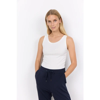Abbildung von soyaconcept Tanktop &quot;SC RYAN 1&quot;, elastisches Basic Top in Viskose Ripp Qualität, super zum Unterziehen