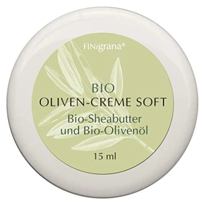 Abbildung von Finigrana, Bio Oliven Creme Soft 15ml in PE Tiegel + Box