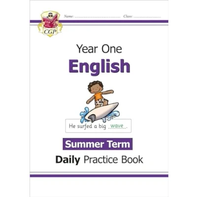 Abbildung von KS1 English Year 1 Daily Practice Book: Summer Term (CGP Workbooks)