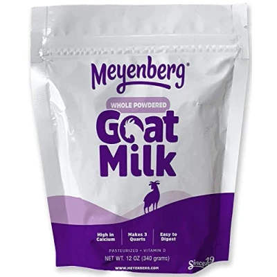 Abbildung von Meyenberg ganze gepudert Ziegenmilch, Vitamin D, 12 Unze