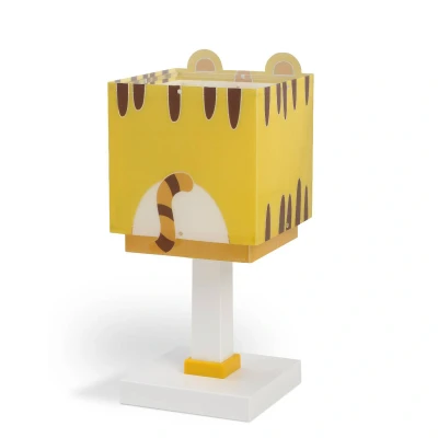 Abbildung von Dalber Kinder Tischlampe Nachttischlampe kinderzimmer Little Tiger Tiere, gelb, 64561, E14