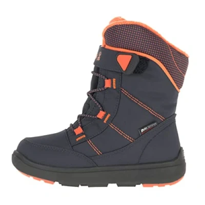 Abbildung von Kamik NF8297 Snowboot/Winterstiefel für Kinder, Größe: 32, Navy flame Schuhe