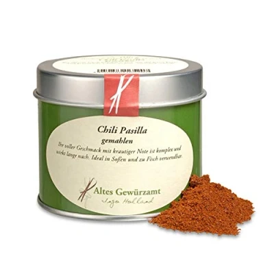 Abbildung von Altes Gewürzamt Chili Pasilla Gewürz 80 g Ingo Holland