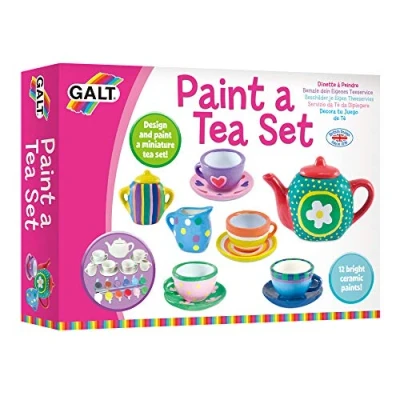 Abbildung von Galt Toys, Paint a Tea Set, Kids&#039; Craft Kits, Ages 5 Years Plus