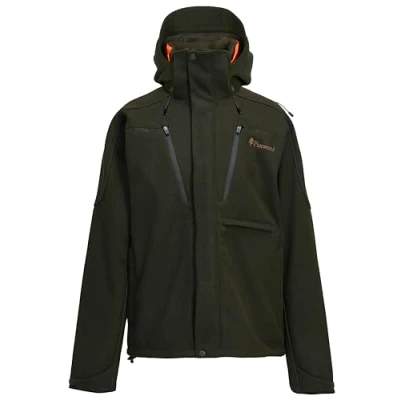 Abbildung von Pinewood Herren Furudal Hunters Wolljacke Jagdjacke geräuscharm und atmungsaktiv dank nachhaltiger robuster Wolle, mit vielen funktionalen Details praktischen Taschen