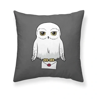 Abbildung von Belum Kissenbezug Harry Potter, Kissenbezug, 100% Baumwolle, 50 x cm, Modell Hedwig A