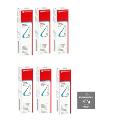 Abbildung von NASENSPRAY AL 0,1 Prozent Sparset 6 x 10 ml inkl. Handseife ODER Handcreme von Apotheken Express