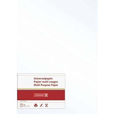 Abbildung von Brunnen 105125007 Universalpapier, A4, 50 Blatt, 80 g/m², perlweiß