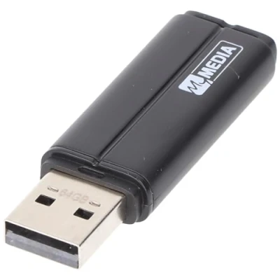 Abbildung von MYMEDIA USB Stick, 64 GB, 2.0, Schwarz