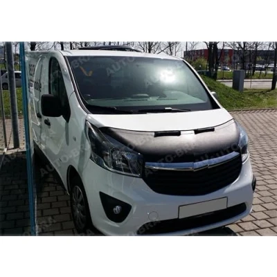 Abbildung von AB 00312 Auto Bra kompatibel mit Opel Vivaro B Bj. 2014 2019 Fiat Talento seit 2016 Haubenbra Steinschlagschutz Tuning Bonnet