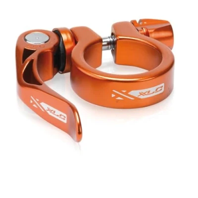 Abbildung von XLC Unisex Erwachsene Sattelstützklemmring Sattelstütz Klemmring PC L04, Orange, One Size